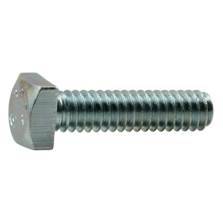 Midwest Fastener Square Head Bolt, Steel, Grade 2, Zinc Plated, 1/4"-20 Thread Size, 1" Lg, 15 PK 39741